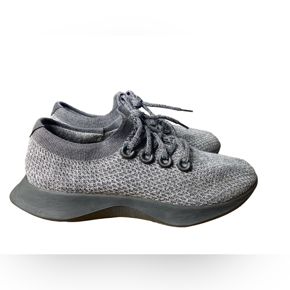 Allbirds TD Tree Dashers Size 10 Gray Black Athletic Running Shoes Men's